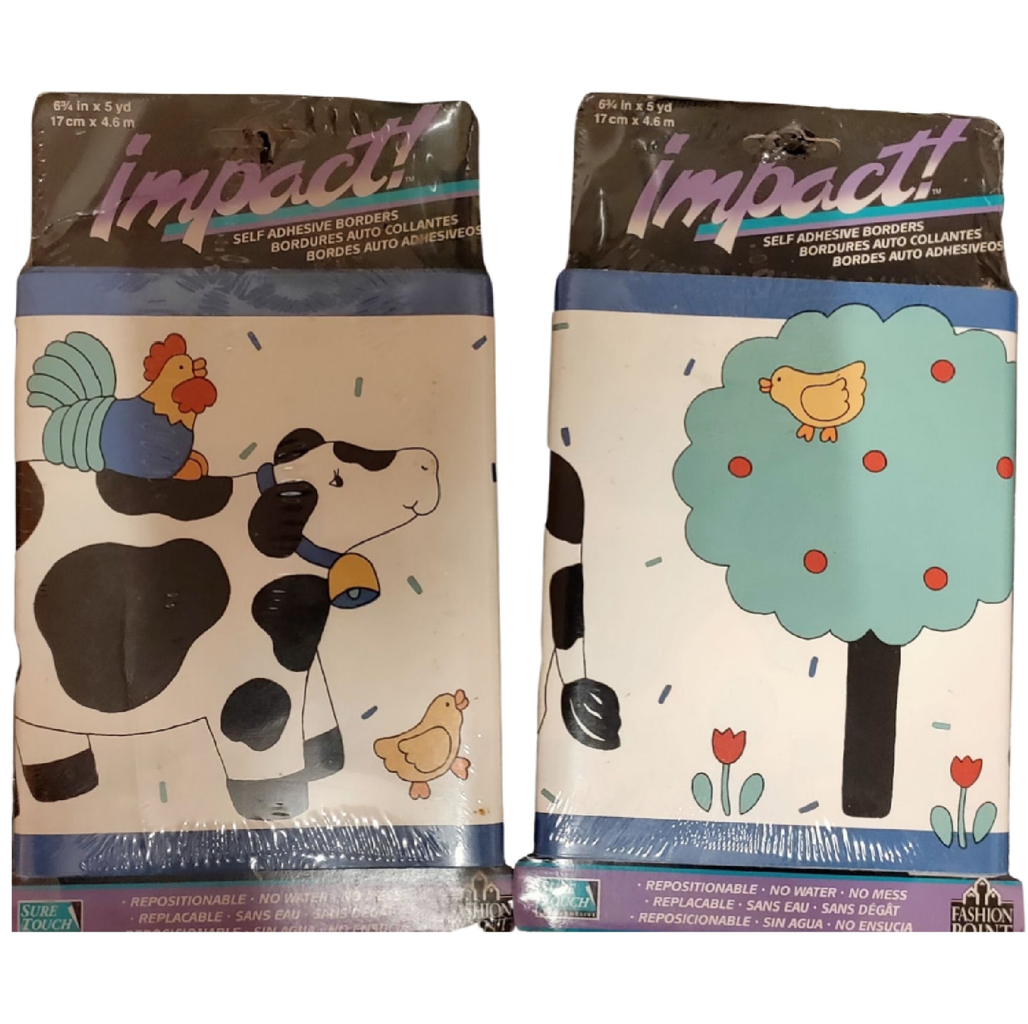 Vintage Farmyard Wallpaper Border