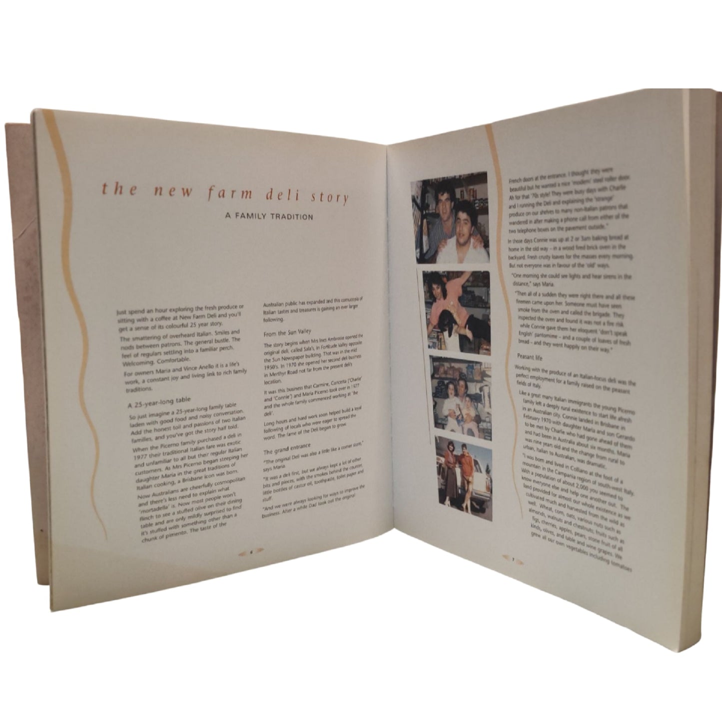 Signed New Farm Deli Cookbook