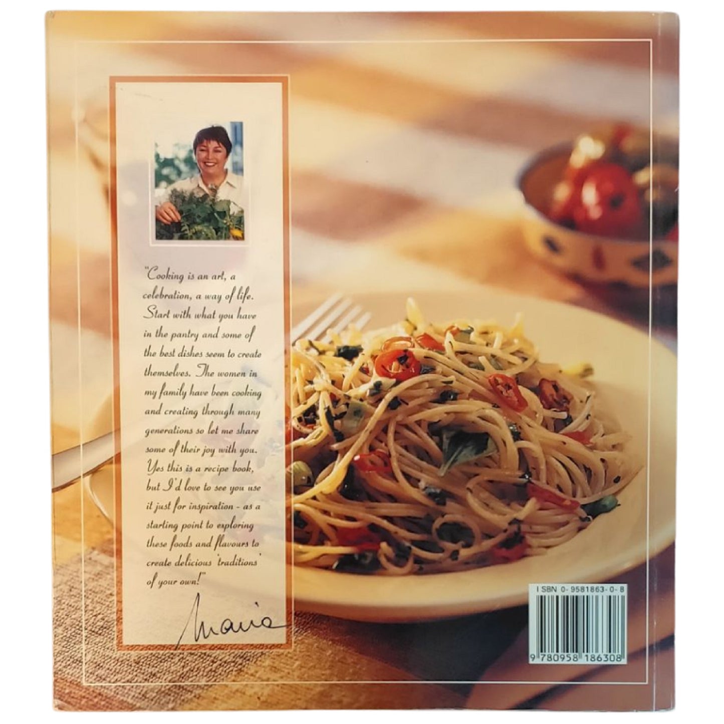 Signed New Farm Deli Cookbook